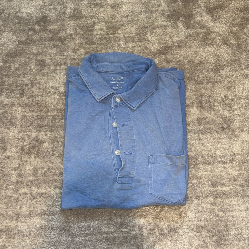 J. Crew Casual Blue Button Down Shirt